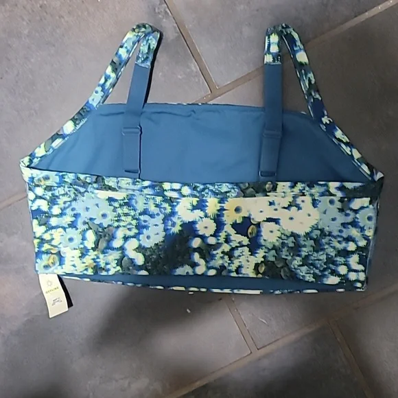 NWT Aerie 3D Offline Floral Sports Bra Size XL - Picture 4 of 5